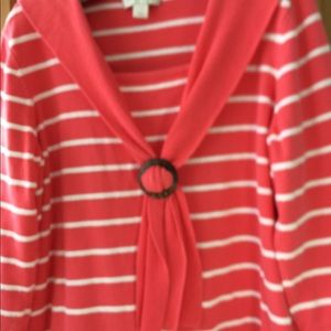 Christoper and Banks Coral Sailor Sweater